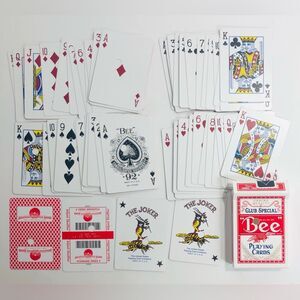 (2)Deadwood Mountain Grand-Deadwood Casino retired  playing card decks-punched!